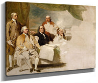 American Commissioners Of The Preliminary Peace Negotiations With Great Brititan By Benjamin West Phoenix 4x3