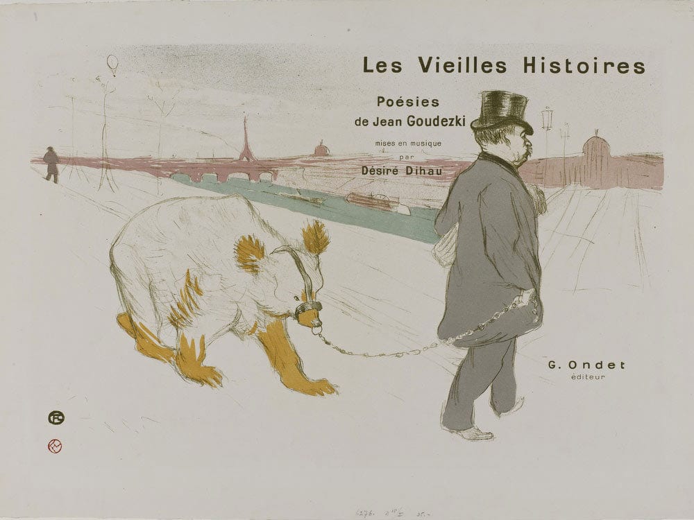 Ancient Histories (Les Vielles Histores) By Henri Marie Raymond De Toulouse Lautrec Monfa Phoenix 4x3