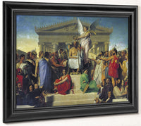 Apotheosis Of Homer By Jean Auguste Dominique Ingres Phoenix 4x3