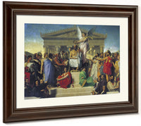 Apotheosis Of Homer By Jean Auguste Dominique Ingres Phoenix 4x3