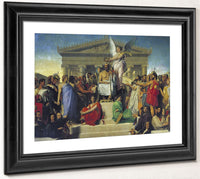 Apotheosis Of Homer By Jean Auguste Dominique Ingres Phoenix 4x3