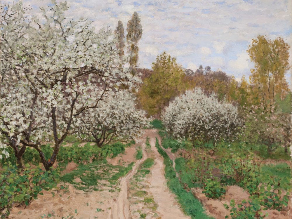Apple Trees In Blossom By Claude Monet Phoenix 4x3