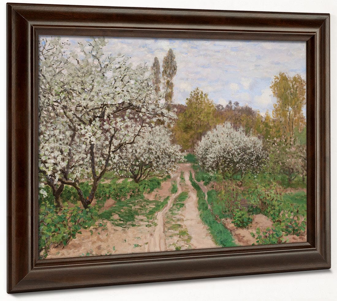 Apple Trees In Blossom By Claude Monet Phoenix 4x3