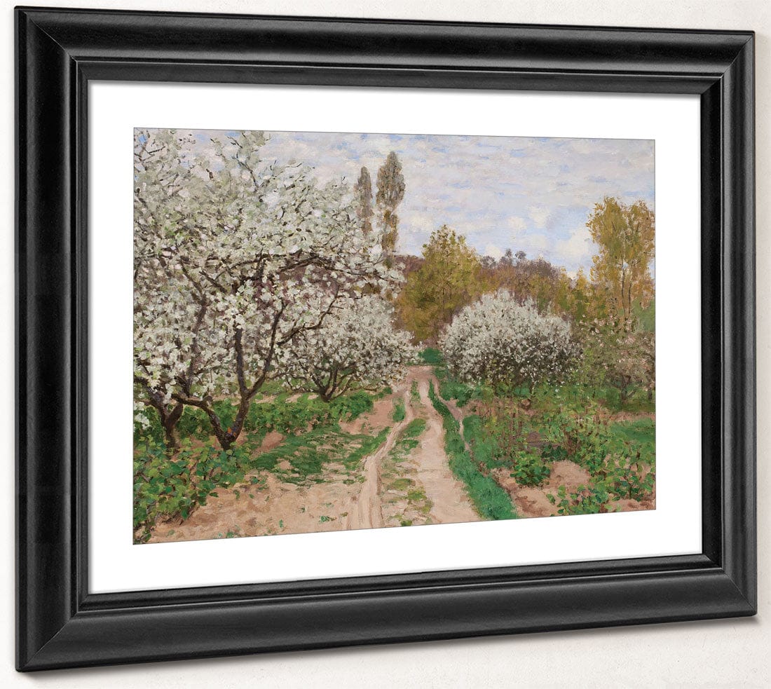 Apple Trees In Blossom By Claude Monet Phoenix 4x3