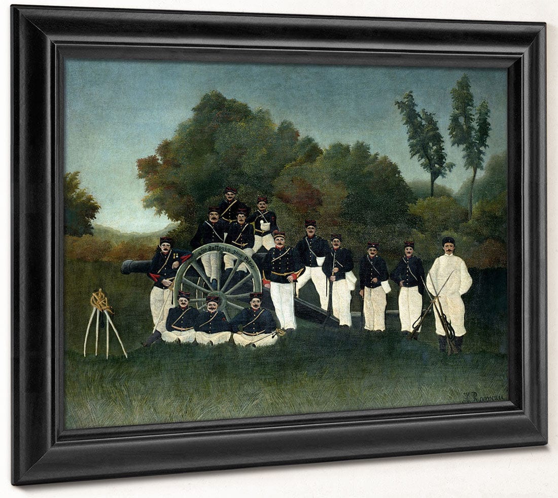 Artillerymen (Les Artilleurs) By Henri Julien Felix Rousseau Phoenix 4x3
