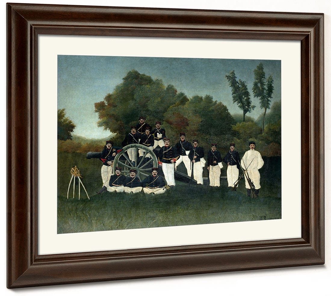 Artillerymen (Les Artilleurs) By Henri Julien Felix Rousseau Phoenix 4x3