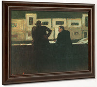 Artist And His Patron 1905 By George Luks Phoenix 4x3