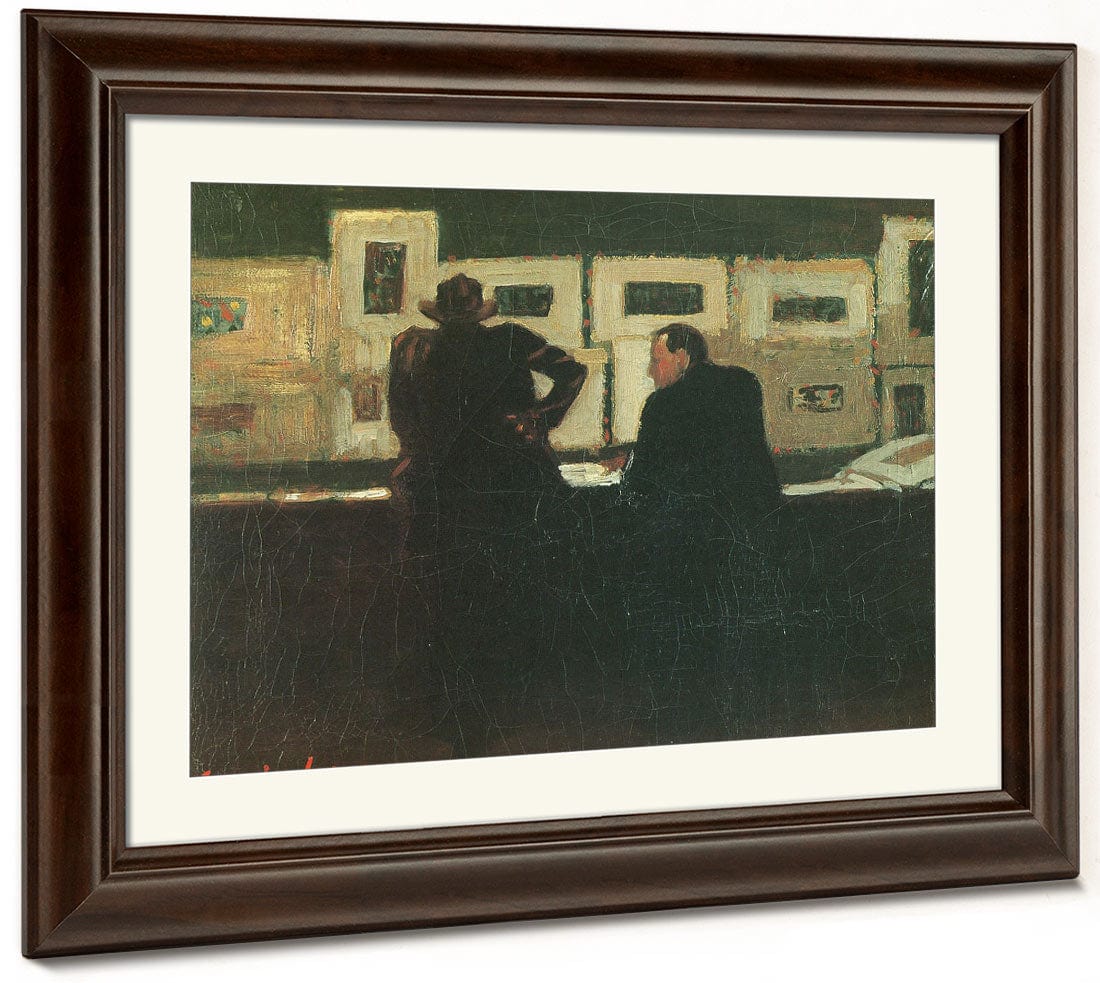 Artist And His Patron 1905 By George Luks Phoenix 4x3