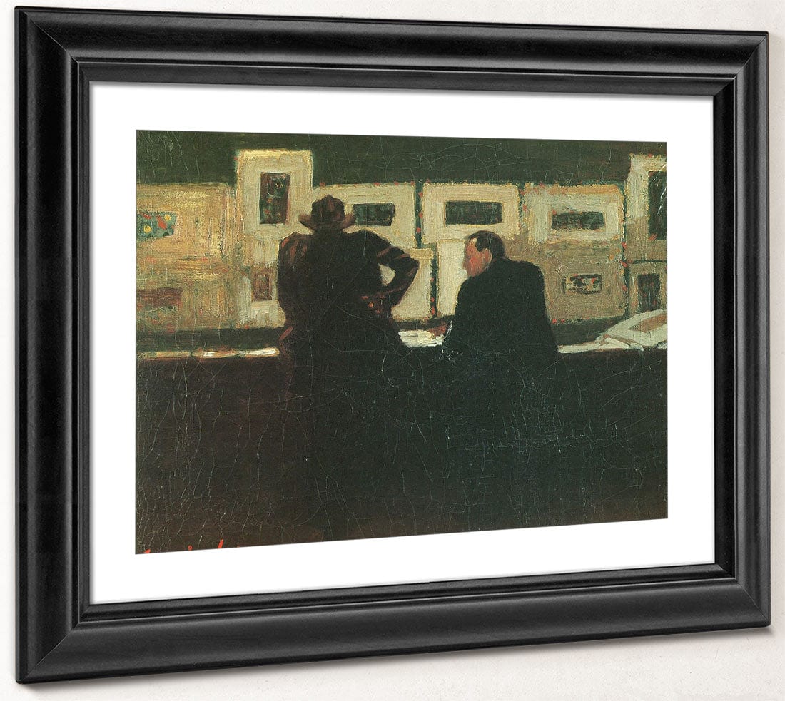 Artist And His Patron 1905 By George Luks Phoenix 4x3