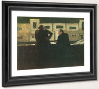 Artist And His Patron 1905 By George Luks Phoenix 4x3