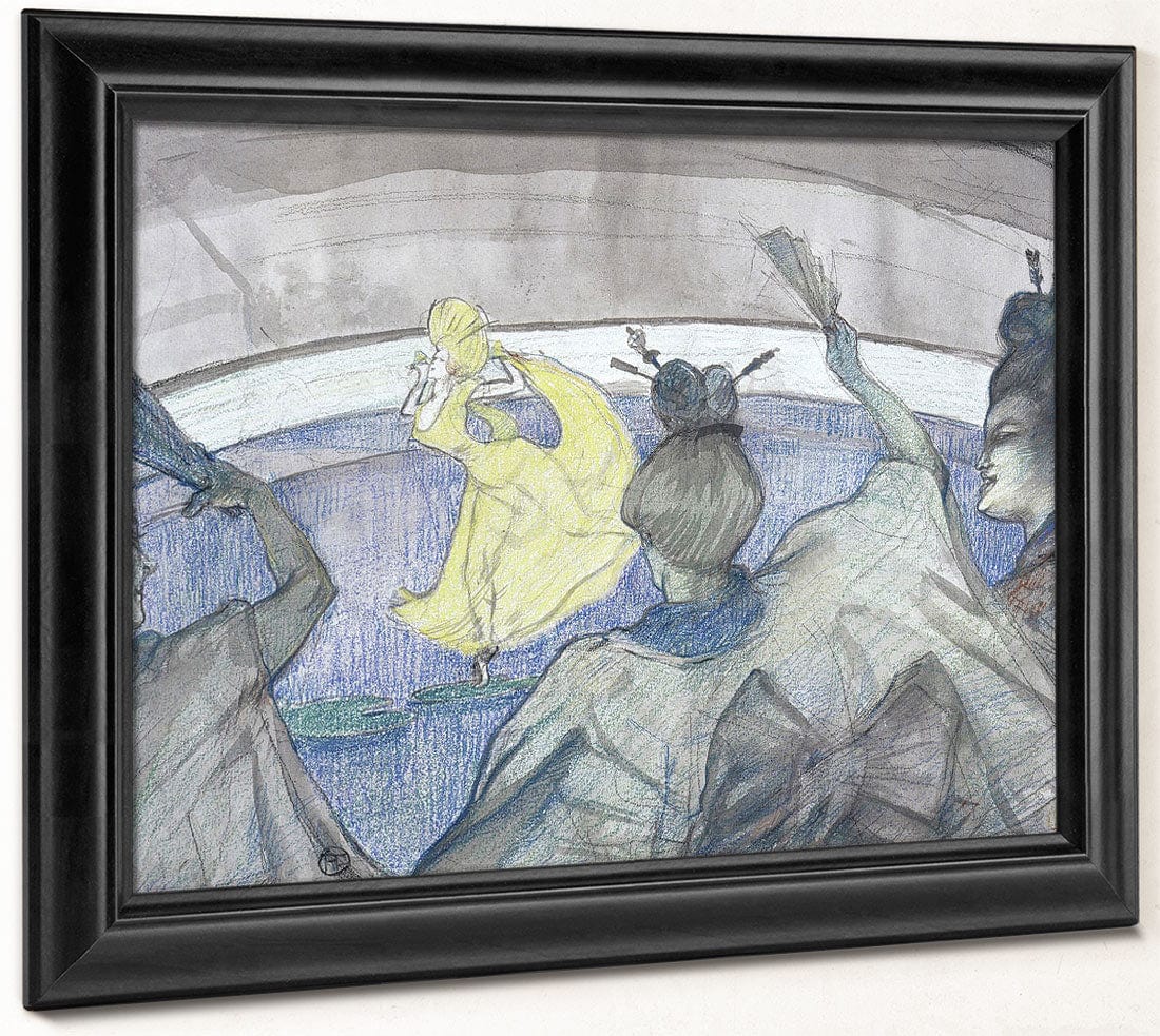 At The Circus By Henri Marie Raymond De Toulouse Lautrec Monfa Phoenix 4x3