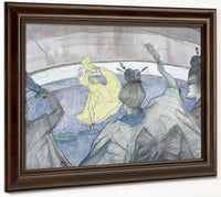At The Circus By Henri Marie Raymond De Toulouse Lautrec Monfa Phoenix 4x3