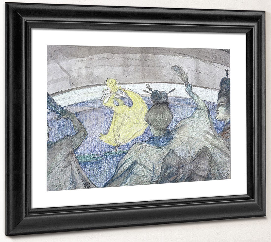 At The Circus By Henri Marie Raymond De Toulouse Lautrec Monfa Phoenix 4x3