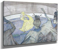 At The Circus By Henri Marie Raymond De Toulouse Lautrec Monfa Phoenix 4x3