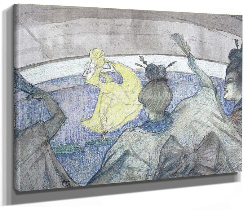 At The Circus By Henri Marie Raymond De Toulouse Lautrec Monfa Phoenix 4x3