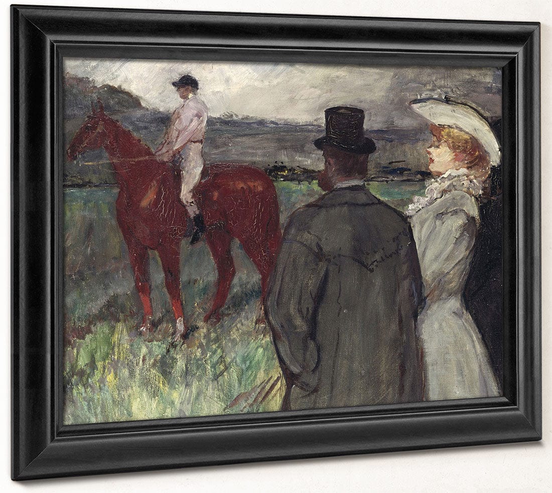 At The Racecourse By Henri Marie Raymond De Toulouse Lautrec Monfa Phoenix 4x3