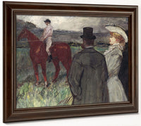At The Racecourse By Henri Marie Raymond De Toulouse Lautrec Monfa Phoenix 4x3
