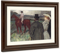 At The Racecourse By Henri Marie Raymond De Toulouse Lautrec Monfa Phoenix 4x3