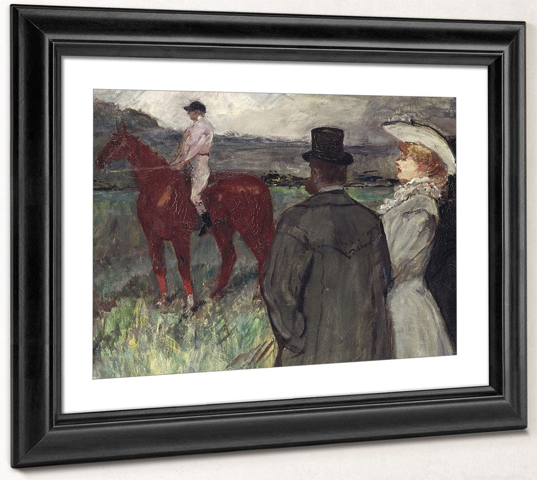At The Racecourse By Henri Marie Raymond De Toulouse Lautrec Monfa Phoenix 4x3