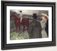 At The Racecourse By Henri Marie Raymond De Toulouse Lautrec Monfa Phoenix 4x3