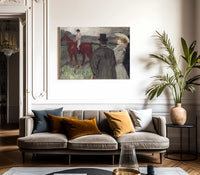 At The Racecourse By Henri Marie Raymond De Toulouse Lautrec Monfa Phoenix 4x3