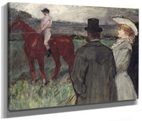At The Racecourse By Henri Marie Raymond De Toulouse Lautrec Monfa Phoenix 4x3