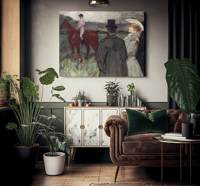 At The Racecourse By Henri Marie Raymond De Toulouse Lautrec Monfa Phoenix 4x3