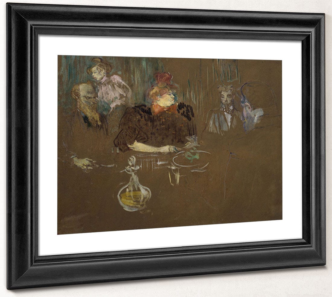 At The Table Of Monsieur And Madame Natanson By Henri Marie Raymond De Toulouse Lautrec Monfa Phoenix 4x3