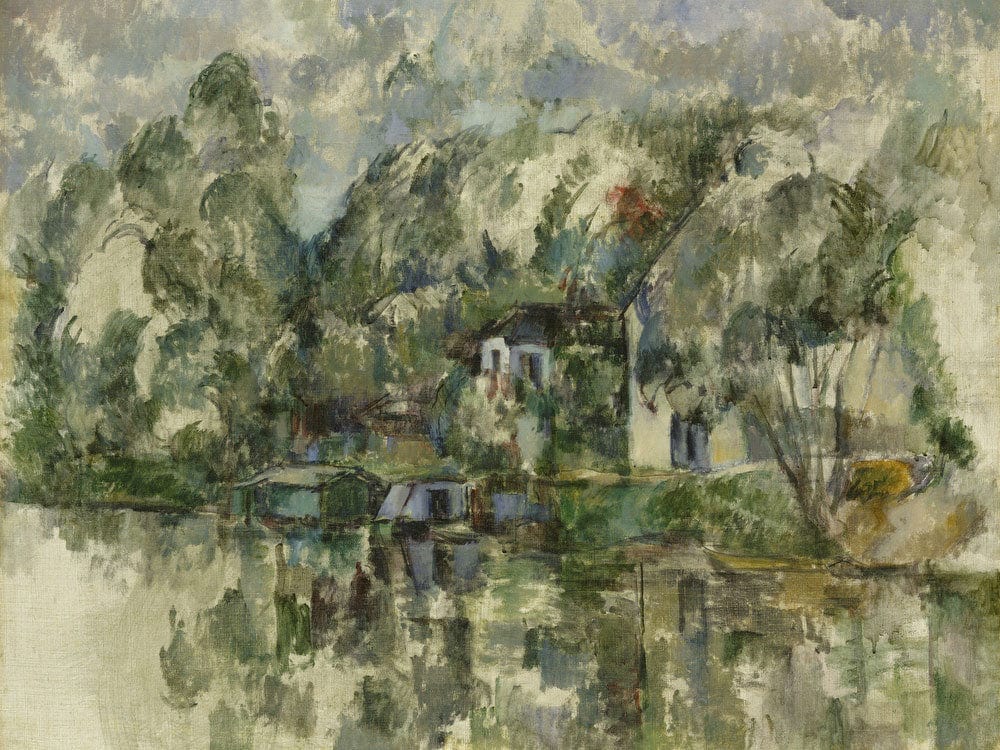 At The Water's Edge By Paul Cezanne Phoenix 4x3