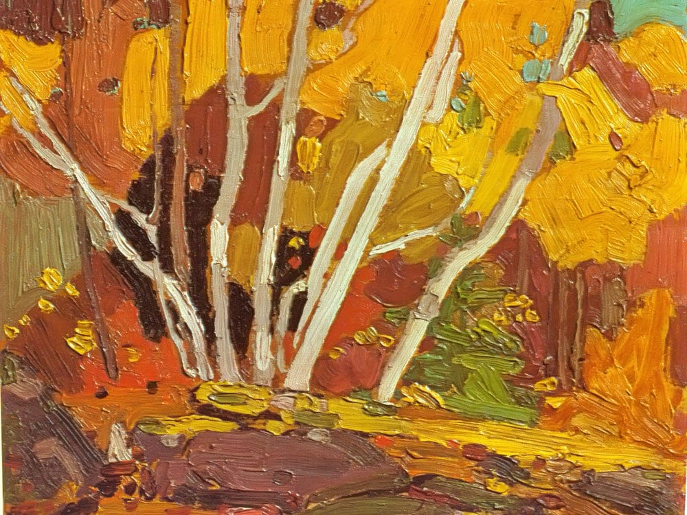 Autumn Birches By Tom Thomson Phoenix 4x3
