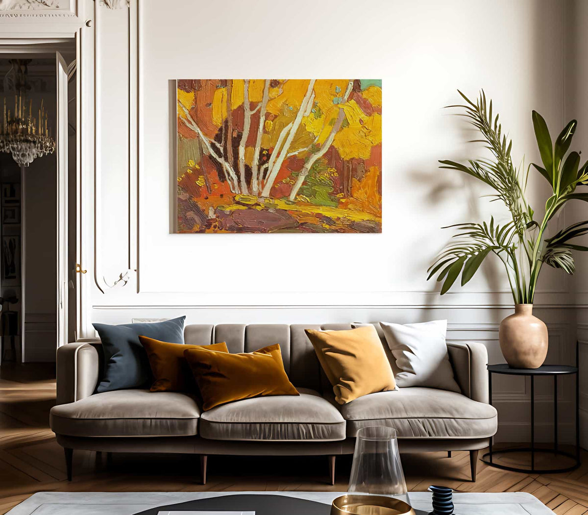 Autumn Birches By Tom Thomson Phoenix 4x3