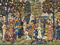 Autumn Festival By Maurice Brazil Prendergast Phoenix 4x3