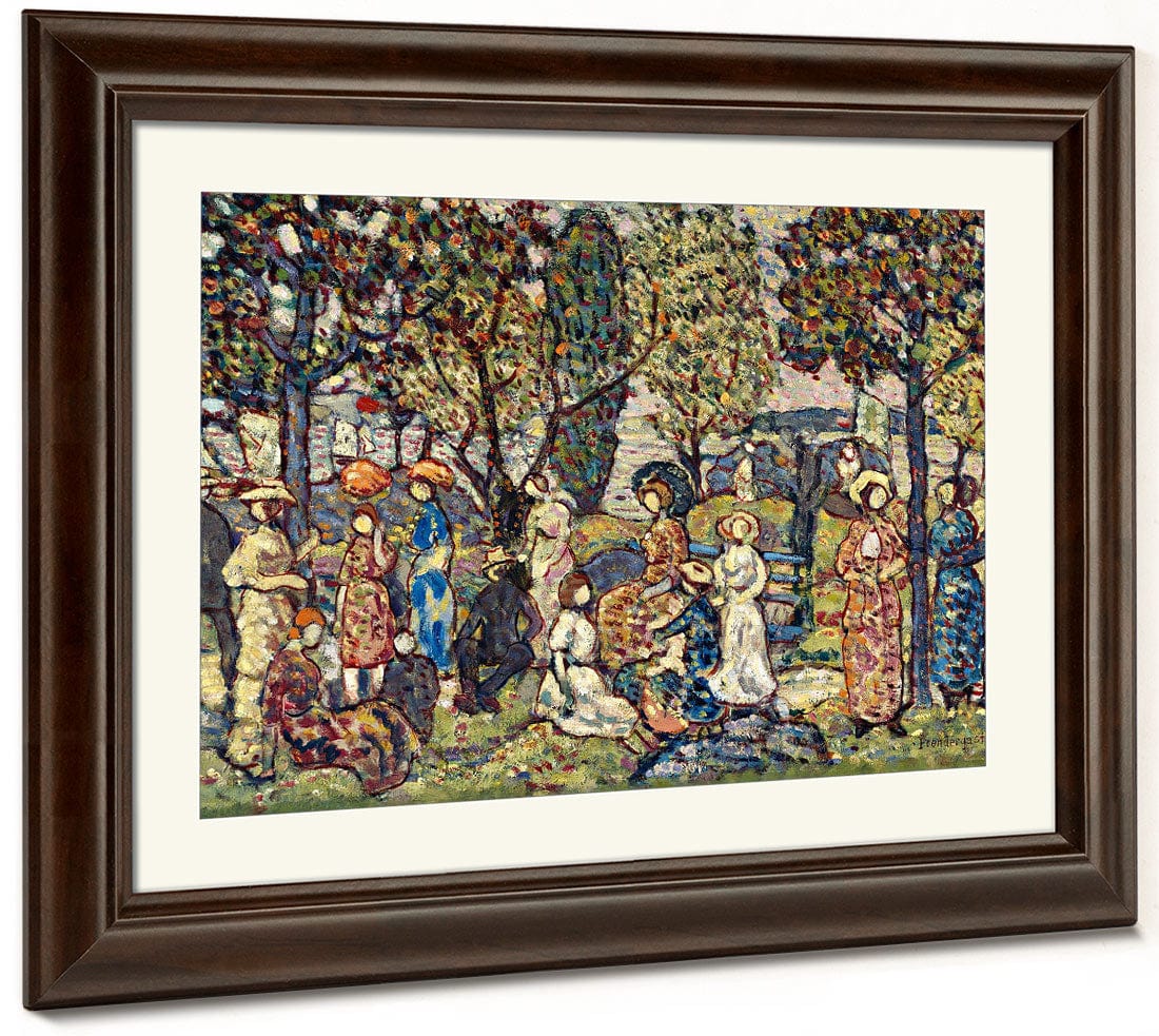 Autumn Festival By Maurice Brazil Prendergast Phoenix 4x3