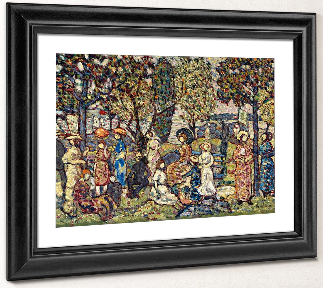 Autumn Festival By Maurice Brazil Prendergast Phoenix 4x3