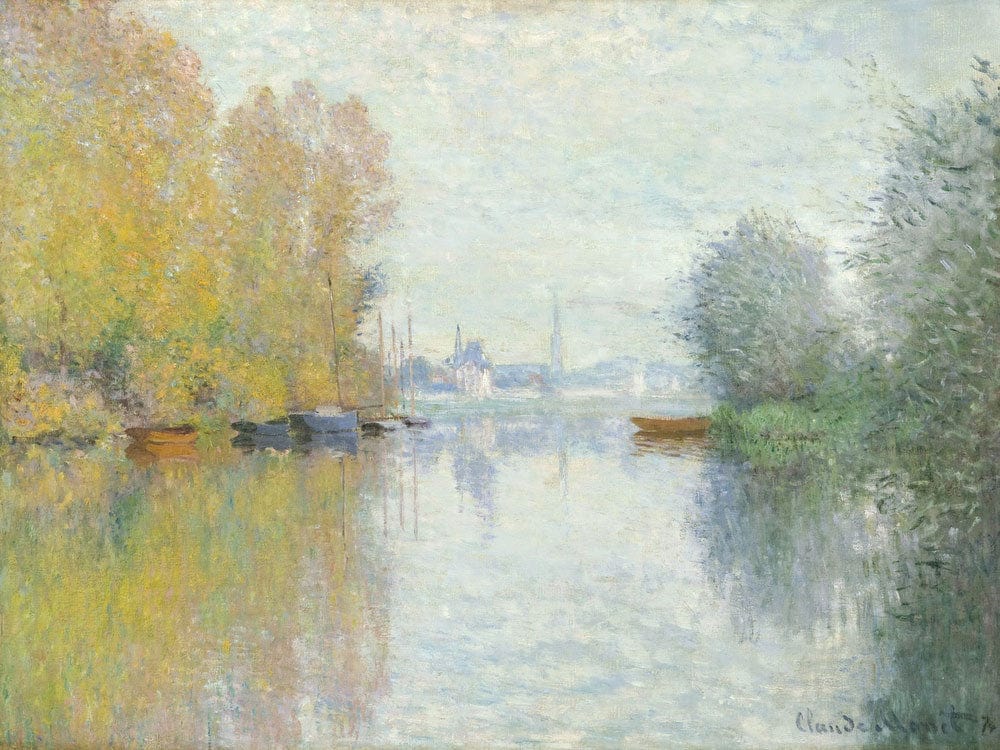 Autumn On The Seine, Argenteuil (Automne Sur La Seine, Argenteuil) By Claude Monet Phoenix 4x3