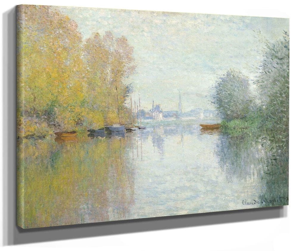 Autumn On The Seine, Argenteuil (Automne Sur La Seine, Argenteuil) By Claude Monet Phoenix 4x3