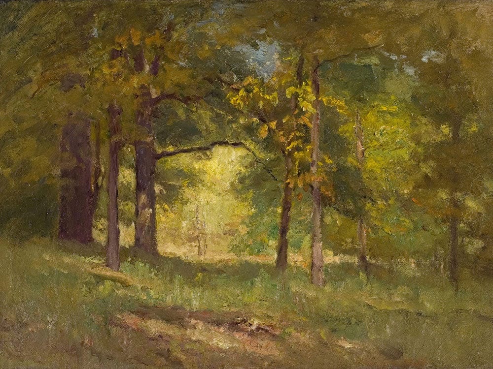 Autumn Words (Forest Interiors) By Theodore Clement Steele Phoenix 4x3