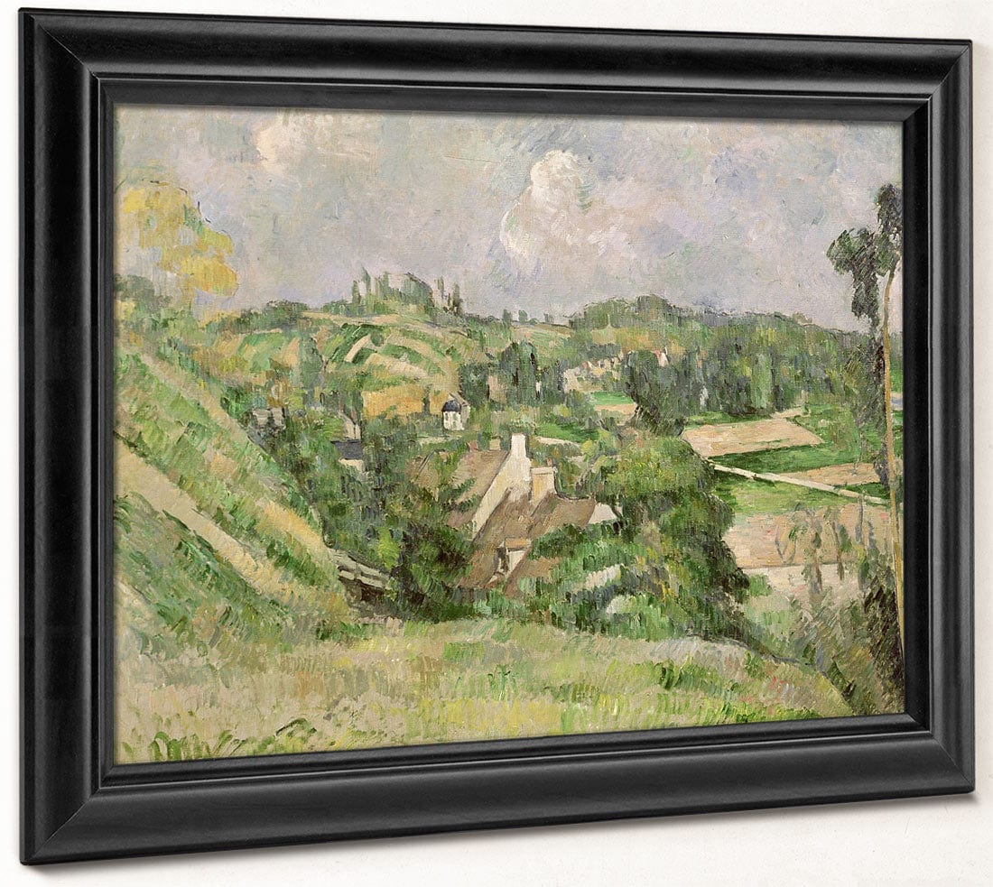 Auvers Sur Oise, Seen From The Val Harme By Paul Cezanne Phoenix 4x3