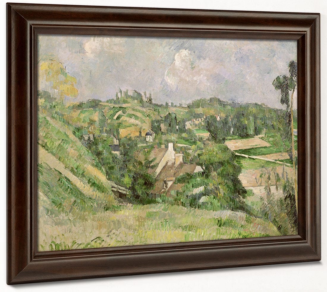 Auvers Sur Oise, Seen From The Val Harme By Paul Cezanne Phoenix 4x3