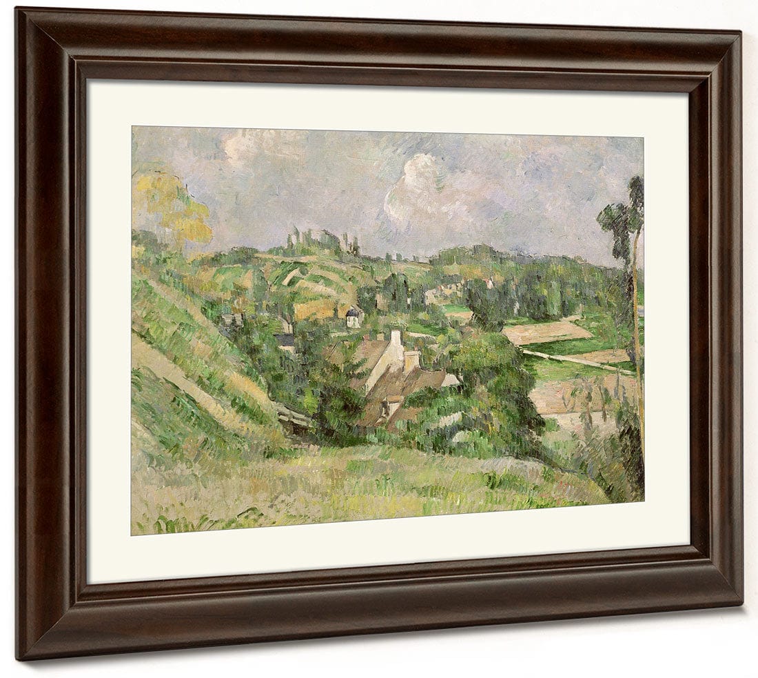 Auvers Sur Oise, Seen From The Val Harme By Paul Cezanne Phoenix 4x3