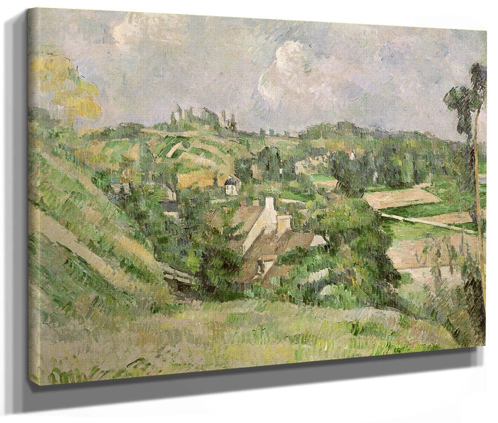 Auvers Sur Oise, Seen From The Val Harme By Paul Cezanne Phoenix 4x3