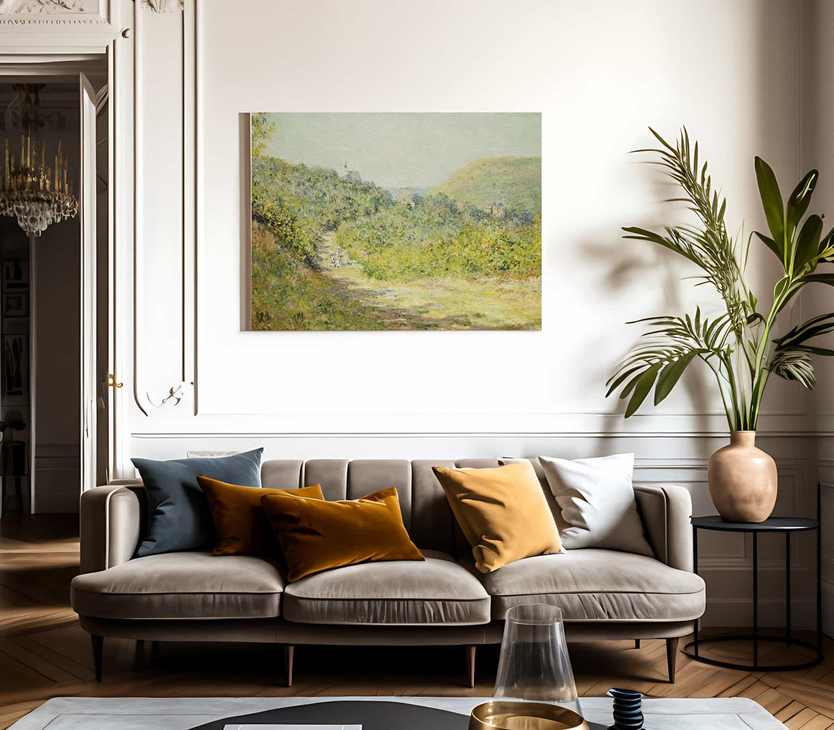 Aux Petites Dalles By Claude Monet Phoenix 4x3