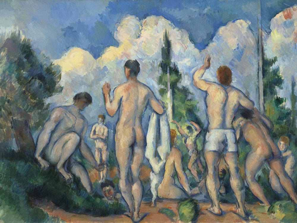 Baigneurs (Bathers) By Paul Cezanne Phoenix 4x3