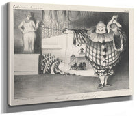 Baissez Le Rideau, La Farce Est Jouee (Lower The Curtain, The Farce Has Ended) By Honore Daumier Phoenix 4x3