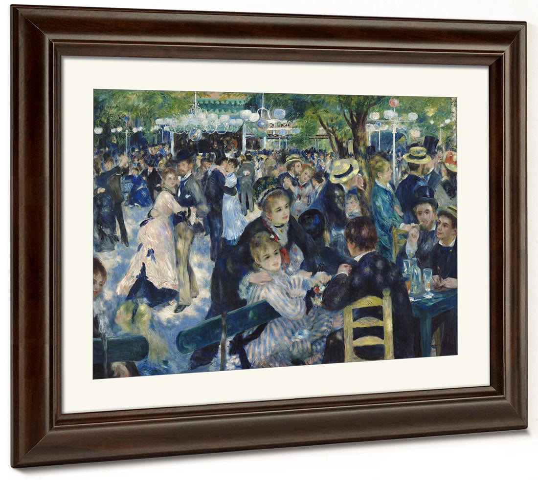 Bal Du Moulin De La Galette, Montmartre By Pierre Auguste Renoir Phoenix 4x3
