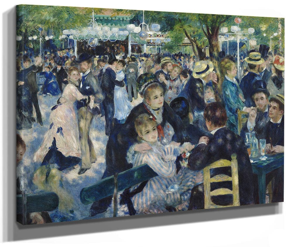 Bal Du Moulin De La Galette, Montmartre By Pierre Auguste Renoir Phoenix 4x3