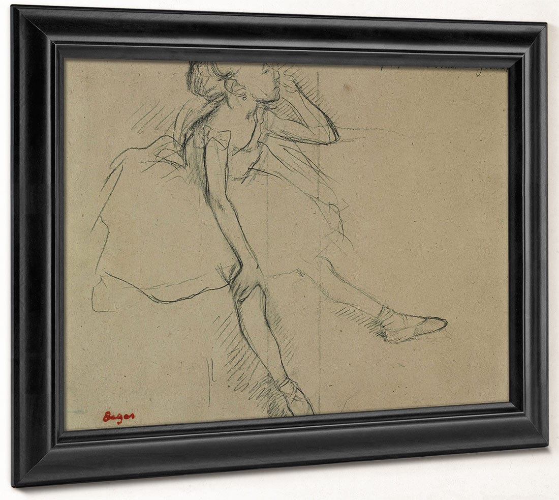 Ballet Dancer In Repose By Edgar Degas Phoenix 4x3