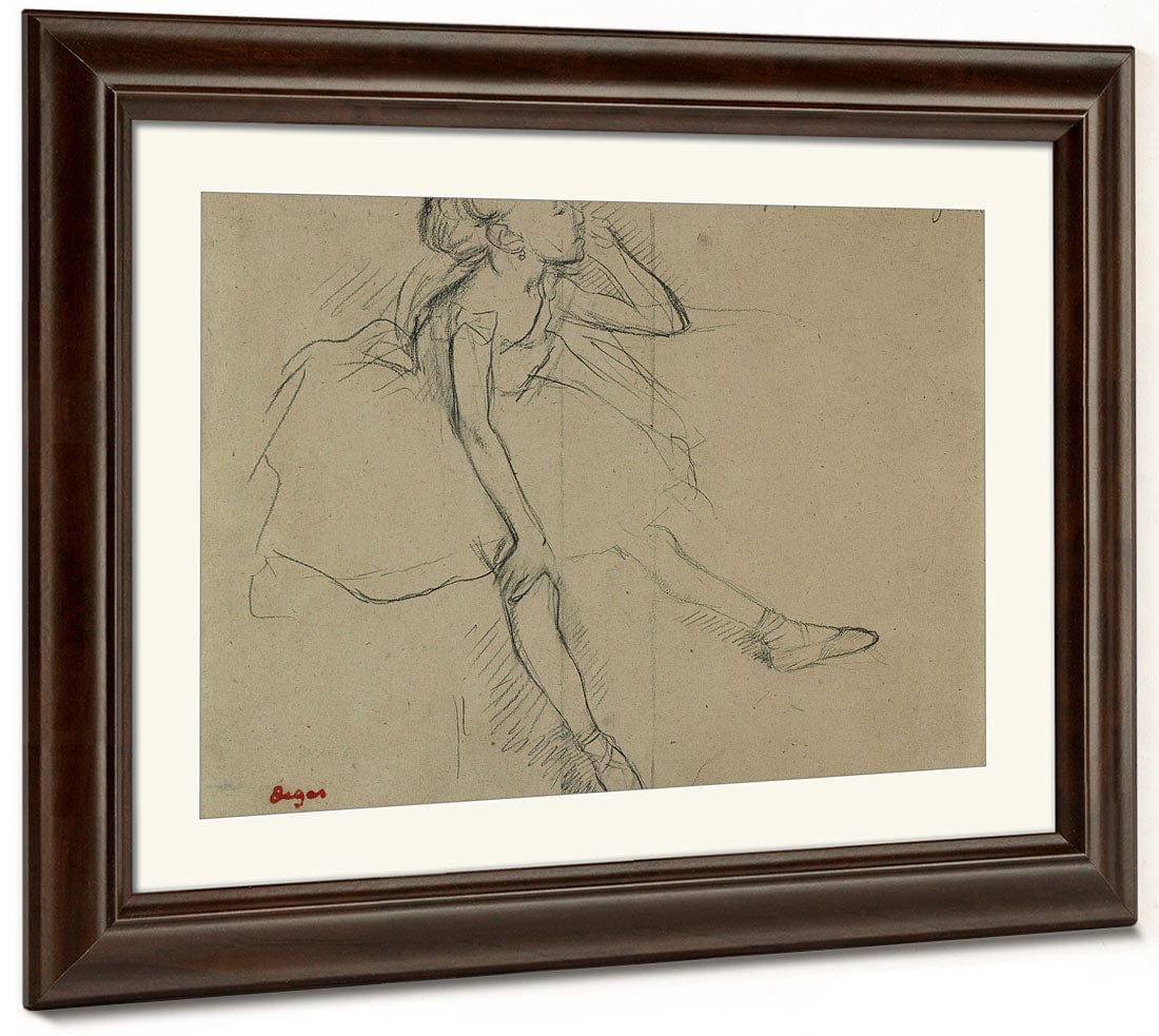 Ballet Dancer In Repose By Edgar Degas Phoenix 4x3