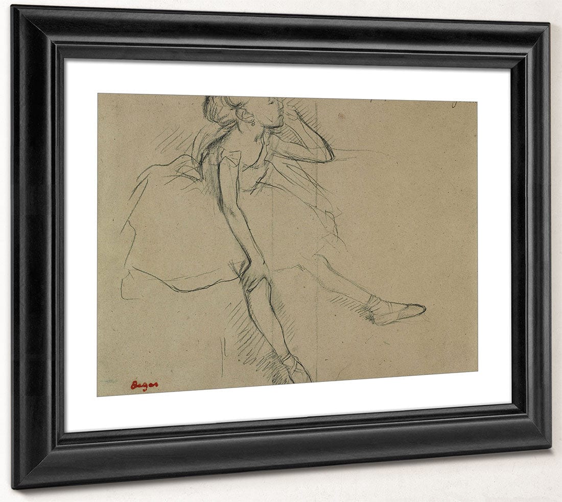 Ballet Dancer In Repose By Edgar Degas Phoenix 4x3