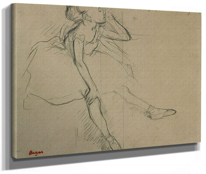 Ballet Dancer In Repose By Edgar Degas Phoenix 4x3